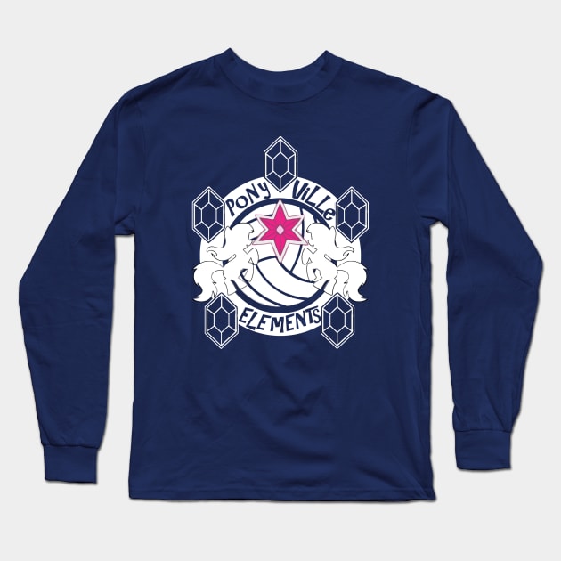 Pony-Ville Elements Long Sleeve T-Shirt by Guacamole